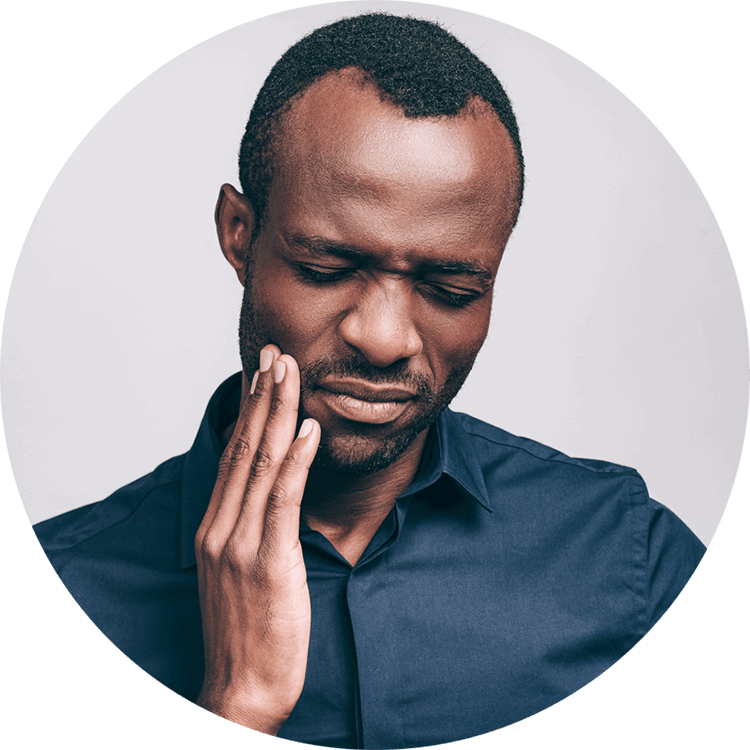 dental patient in need of tooth extraction