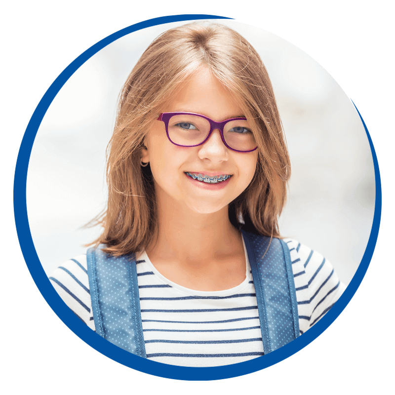 kid orthodontic dental patient